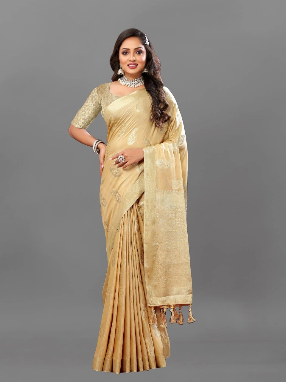 Soft Cotton Saree with Rich Zari Weaving Pallu