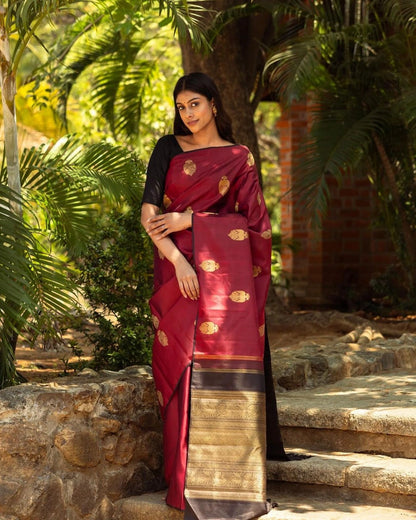 Banarasi Soft Silk Saree - Elegant, Lightweight, and Stunning