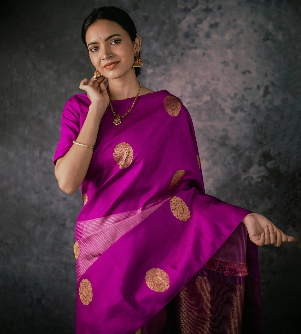 Banarasi Soft Silk Saree - Elegant, Lightweight