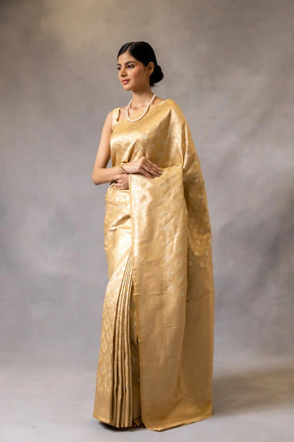 Banarasi Soft Silk Saree with Jacquard Border