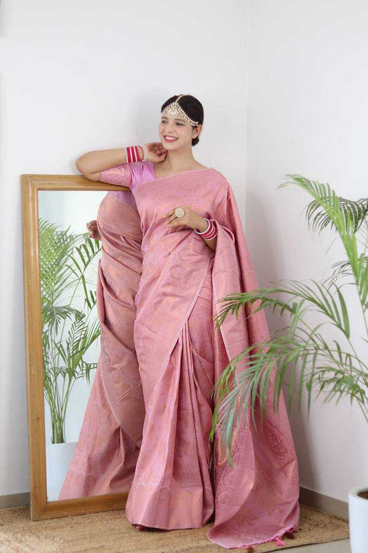 Elegant Banarasi Soft Silk Saree