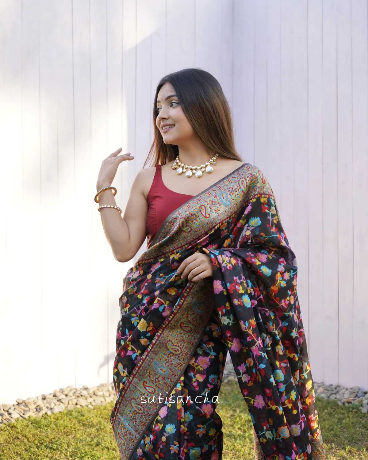 Traditional Banarasi Soft Silk Saree