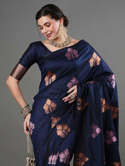 Stylish Banarasi Soft Silk Saree