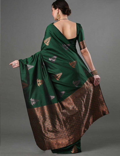 Elegant Banarasi Soft Silk Saree