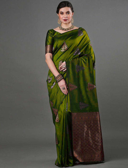 Elegant Banarasi Soft Silk Saree