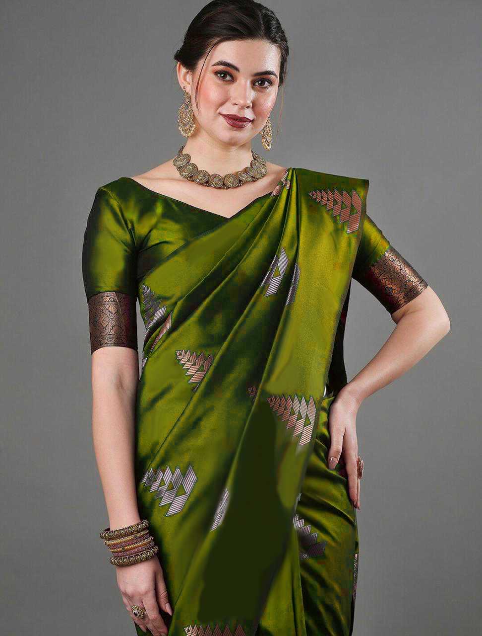 Elegant Banarasi Soft Silk Saree