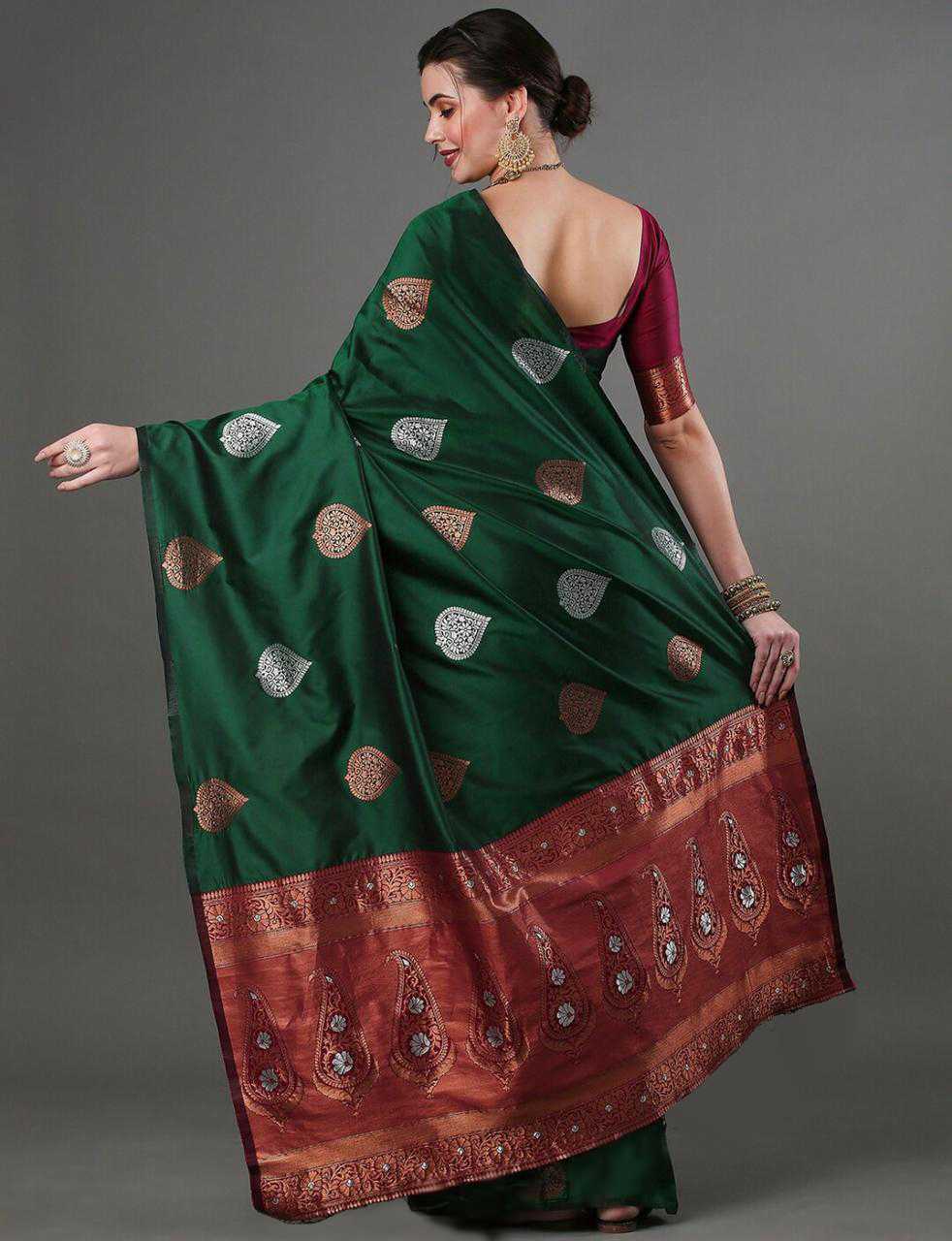 Stylish Banarasi Soft Silk Saree