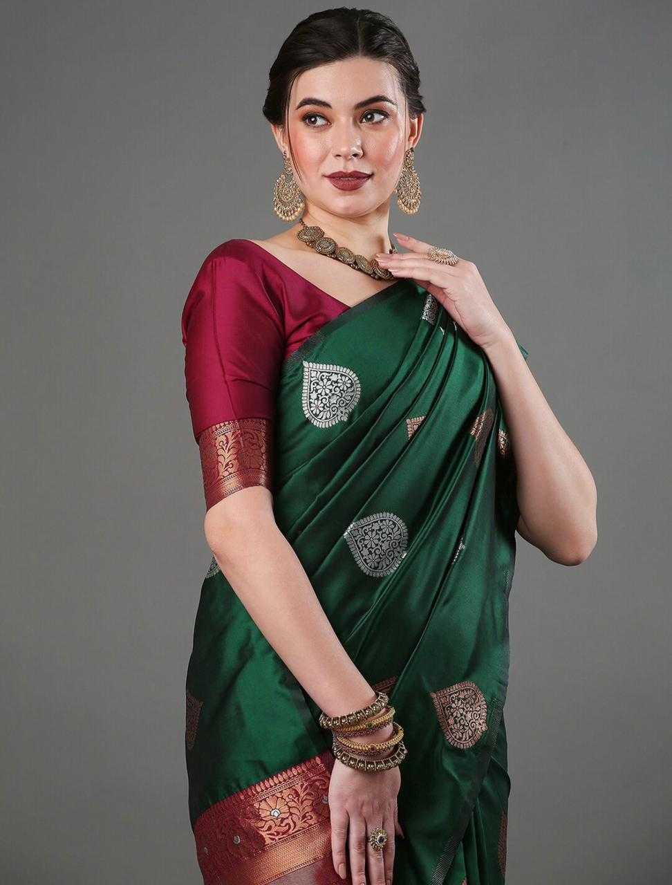 Stylish Banarasi Soft Silk Saree