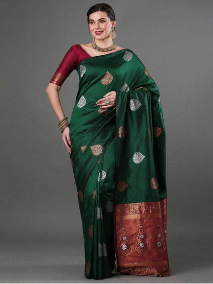 Stylish Banarasi Soft Silk Saree