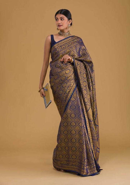 Heavy Work Banarasi Soft Silk Saree