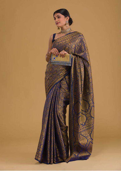 Heavy Work Banarasi Soft Silk Saree