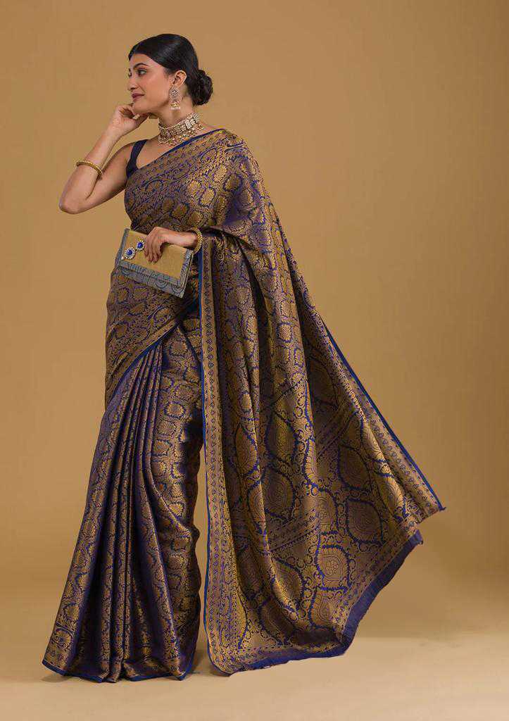 Heavy Work Banarasi Soft Silk Saree