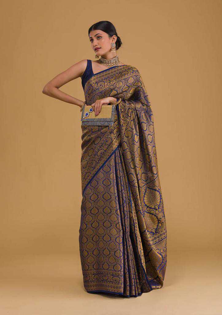 Heavy Work Banarasi Soft Silk Saree