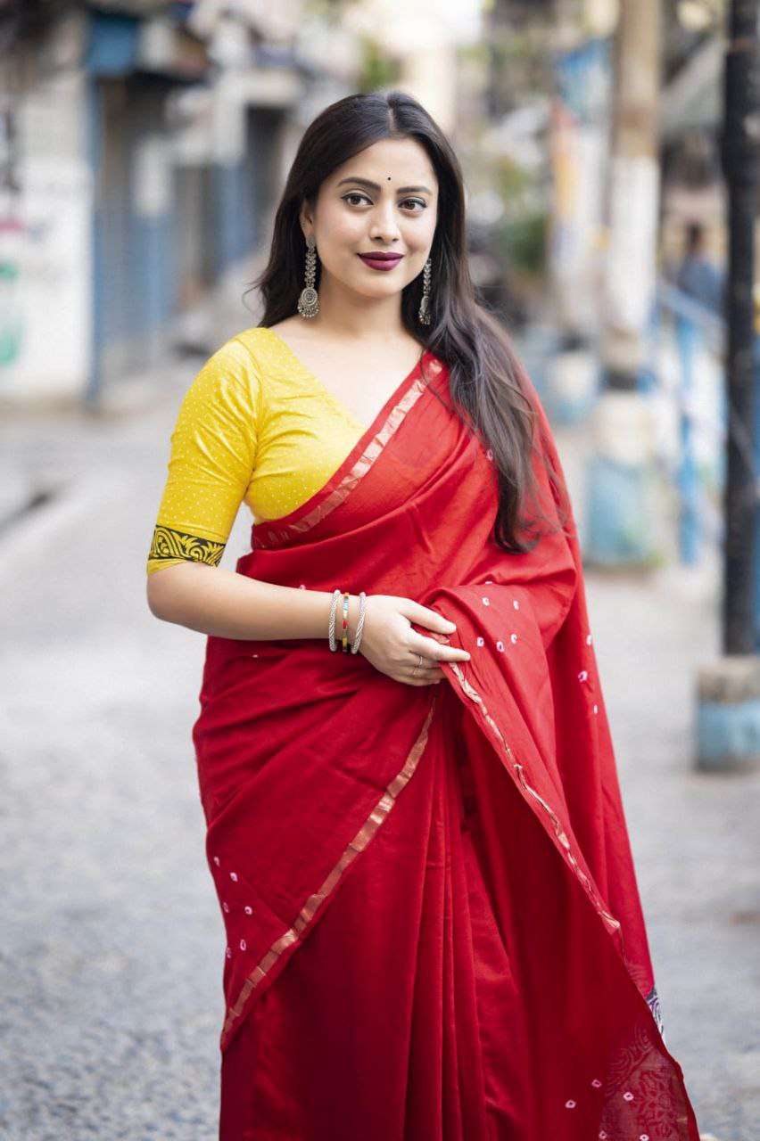 Simple & Classy Chanderi Cotton Saree