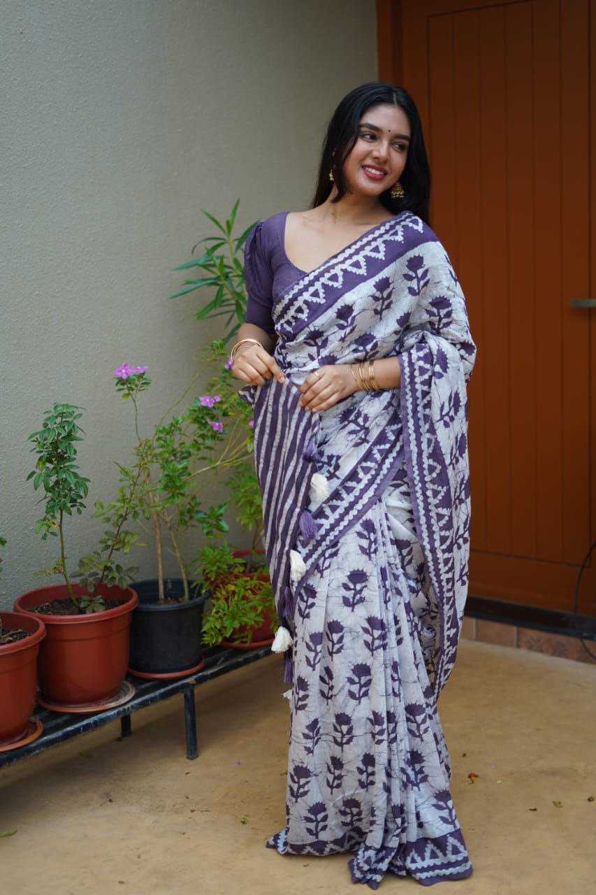 Elegant Chanderi Cotton Saree