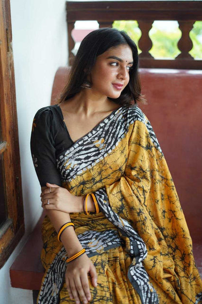 Comfortable Chanderi Cotton Saree