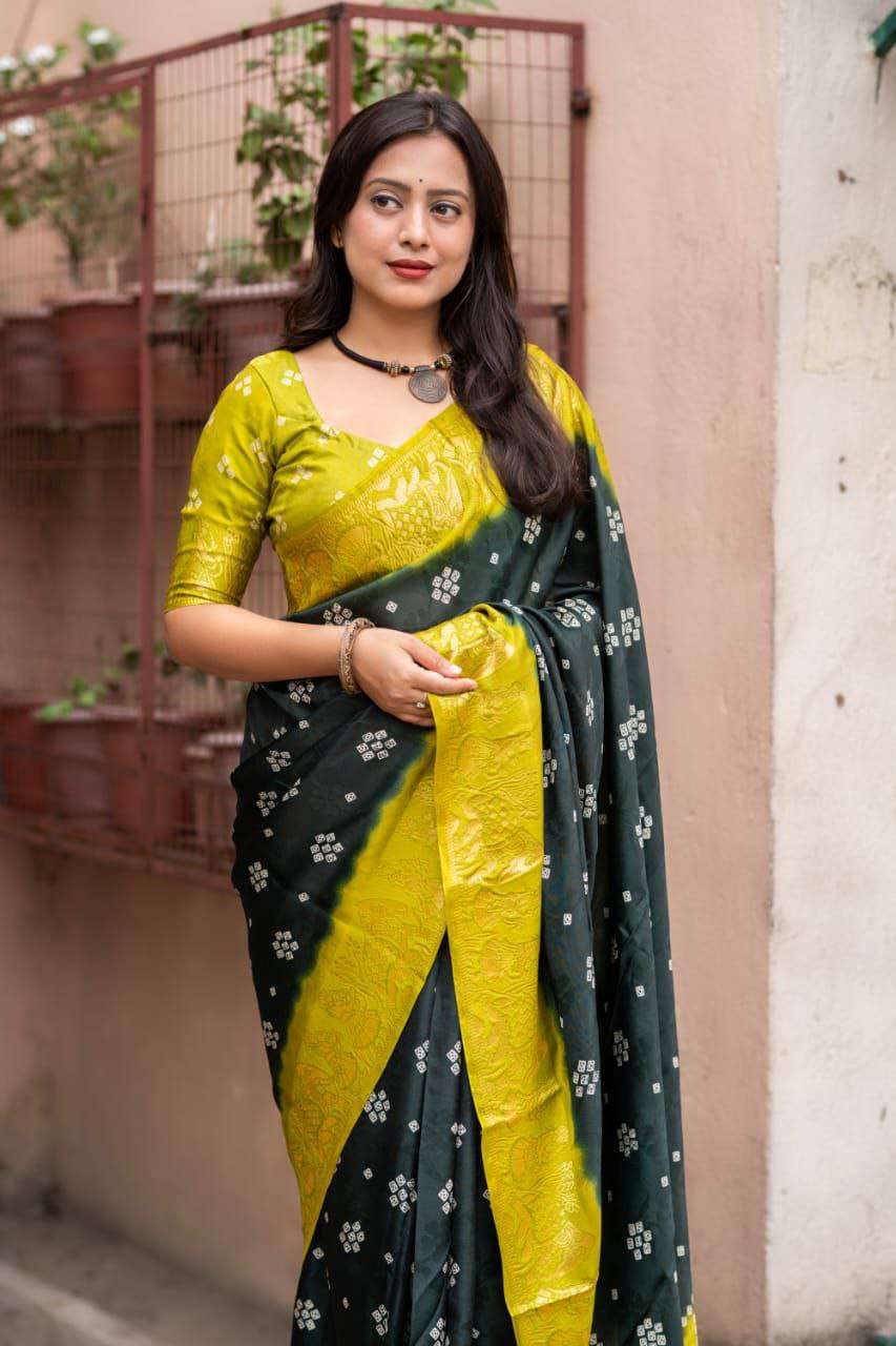 Traditional Crepe Saree