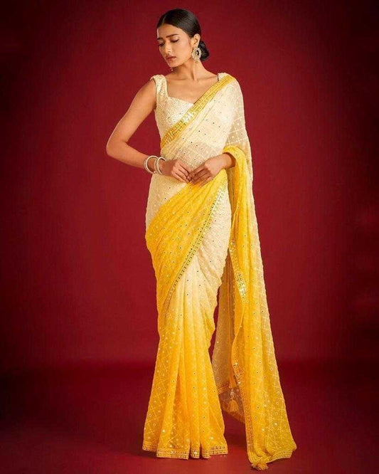 Stylish Georgette Saree