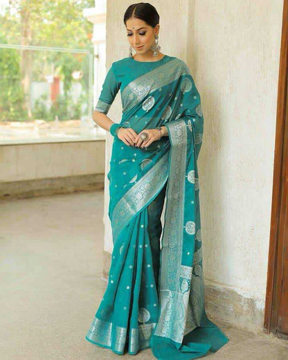 Elegant Lichi Silk Saree