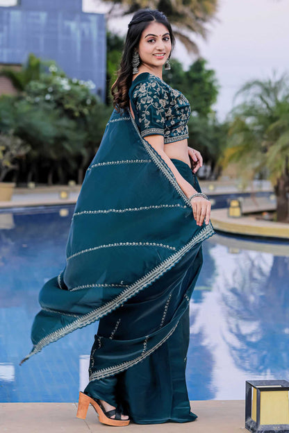 Traditional Jimmy Choo Saree