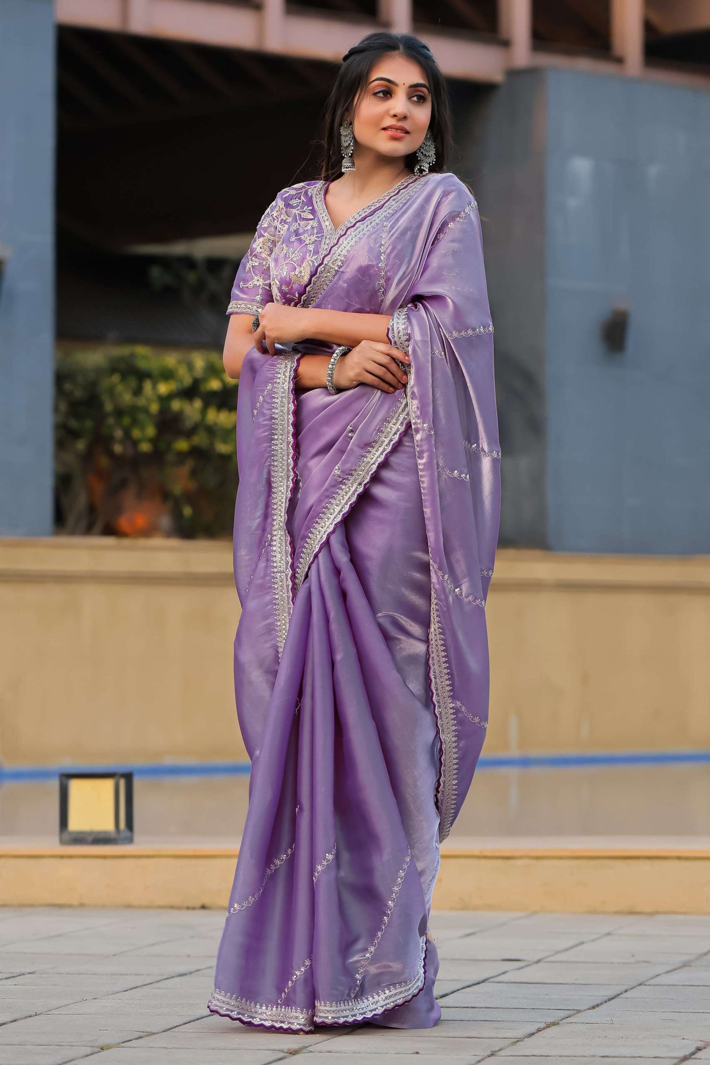 Traditional Jimmy Choo Saree