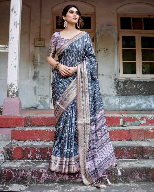 Stylish Pure Silk Saree