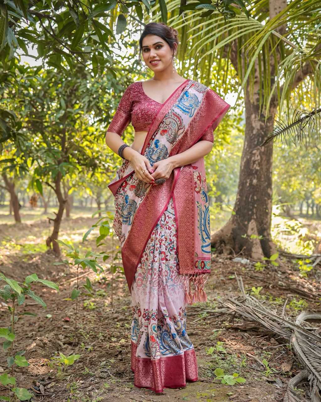 Elegant Pure Silk Saree