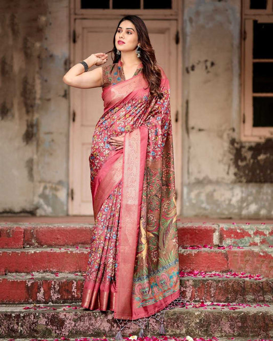 Elegant Pure Silk Saree