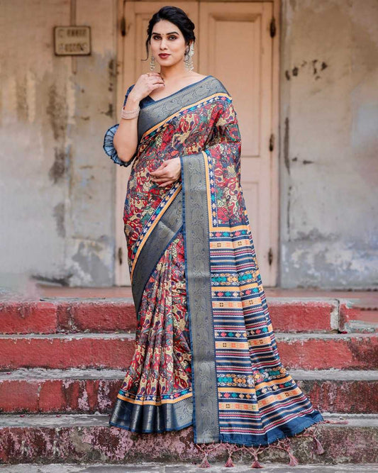 Elegant Pure Silk Saree