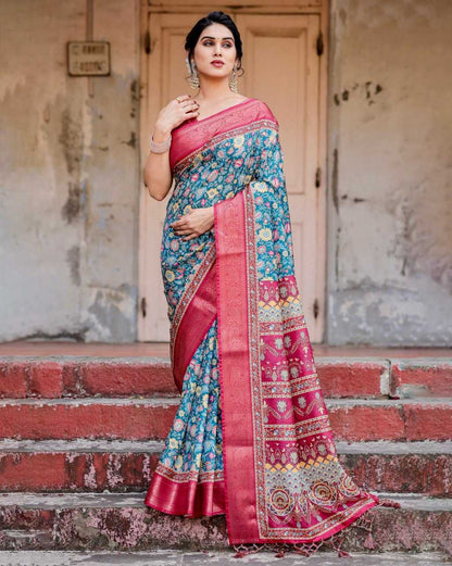 Elegant Pure Silk Saree