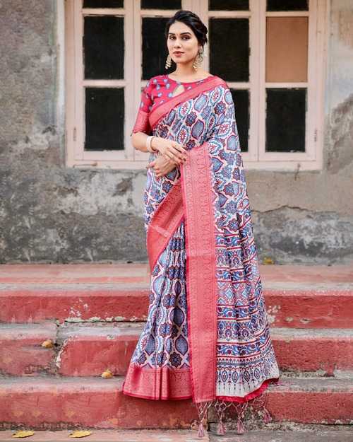 Stylish Pure Silk Saree