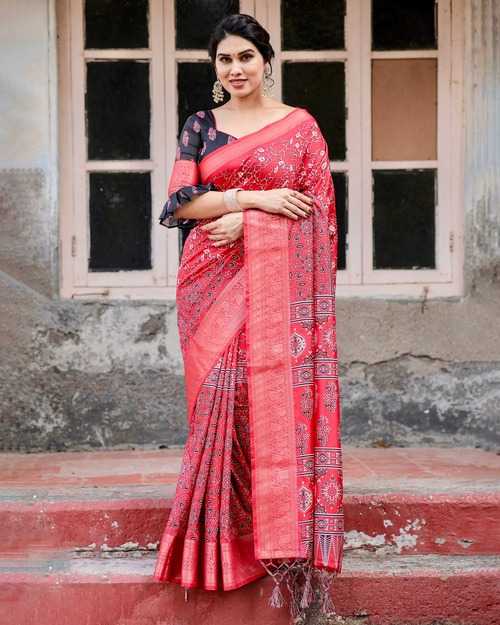 Stylish Pure Silk Saree