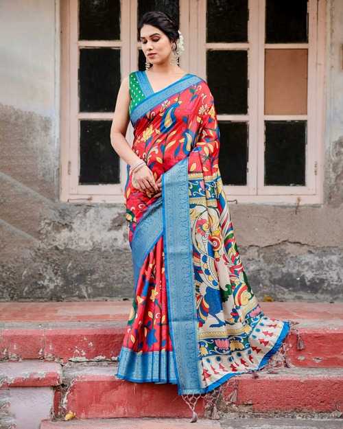 Stylish Pure Silk Saree