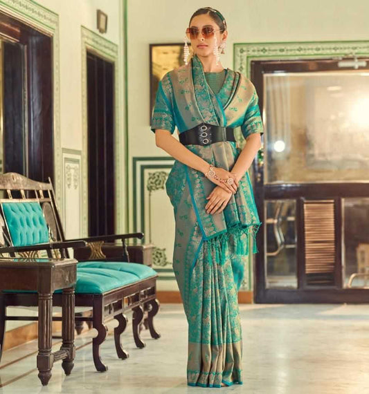 Traditional Kanjivaram Silk Saree