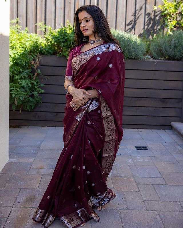 Elegant Soft Cotton Saree with Butta All Over