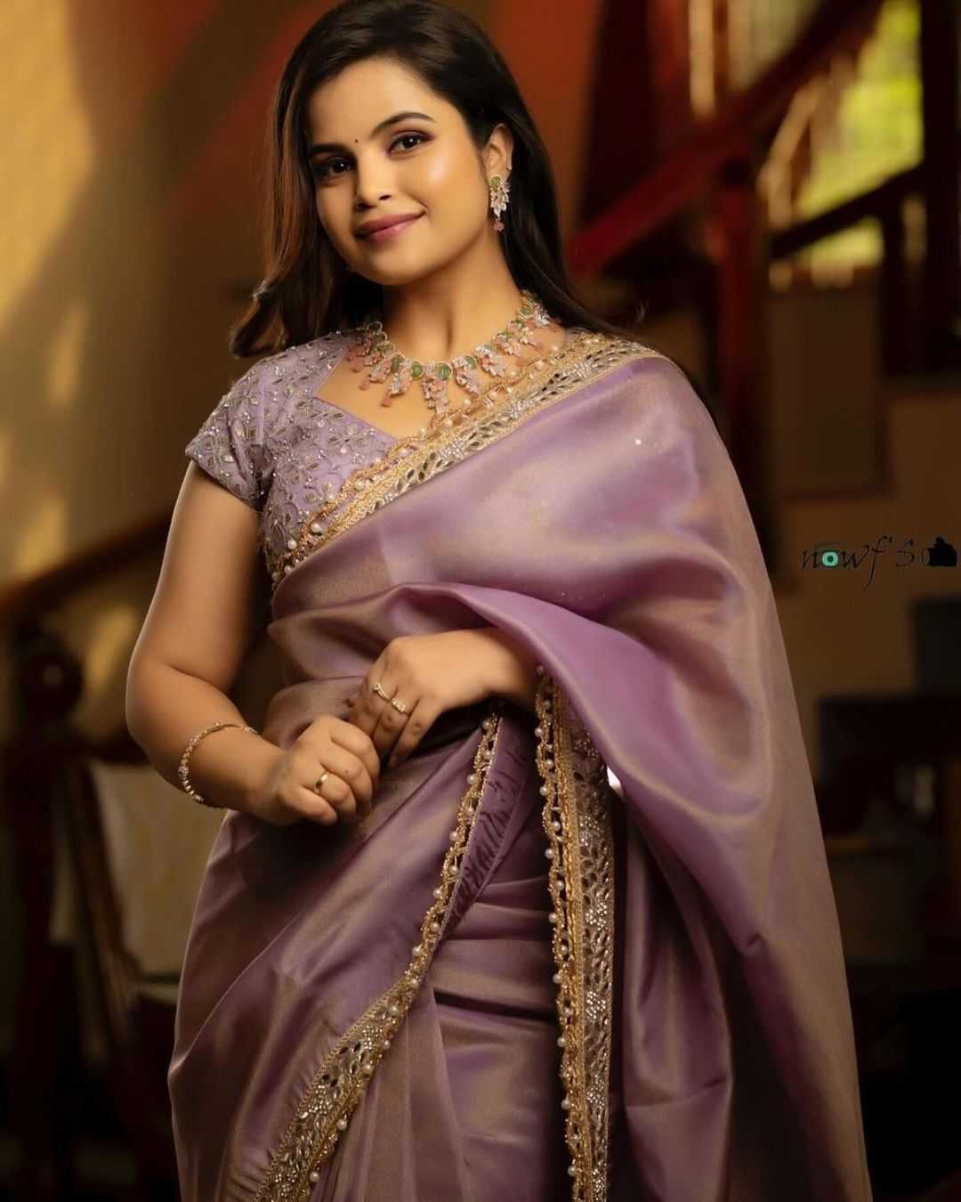 Stylish Tissue Silk Saree